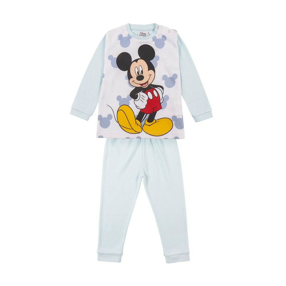 Pyjamat Lasten Mickey Mouse Vaaleansininen